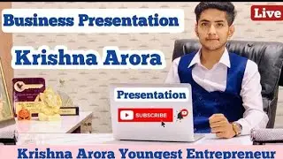 Krishna Arora Flp Ppt ।। business presentation flp ।। Forever living Products business protection।।