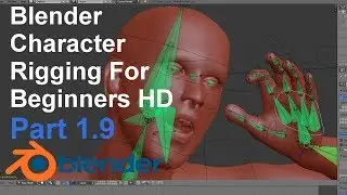 Blender Character Rigging Tutorial 9/125 | Riven Phoenix