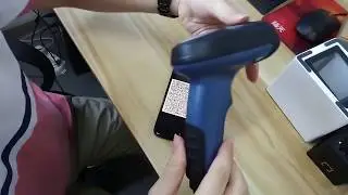 Reading Big QR Code Barcode Reader Guns