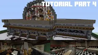 Minecraft Tutorial: How To Build Fazbear Fright (FNAF 3) - Part 4
