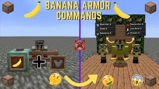Command Block Tutorial #251: Banana Armor Commands in Minecraft (1.21+)