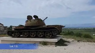 Tank T-55, - Zadar