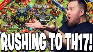 My Daughter Rushed My Account to TH17! (Clash of Clans)