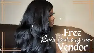 FREE Raw Indonesian Hair Vendor & Review ✨Check Description Box