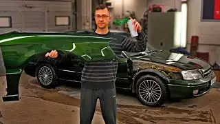From Zero to Porsche. I'M PAINTING A CAN FENDER TO PERFECT PERFECTNESS IN 60 MINUTES. SUBARU LEGA...