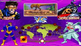 [FightCade X-Men - Children of the Atom] megashock vs omgwtflol