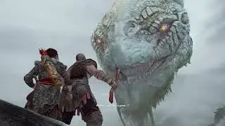 GOD OF WAR - Kratos meets the World Serpent