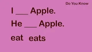 Present Simple Tense | Can You Solve It?