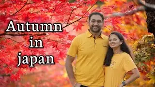 BEAUTIFUL AUTUMN 🍁 SEASON IN JAPAN || indian life in japan