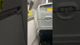 Seat 11A. Exit Row American Airlines A321