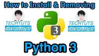Install & remove Python3