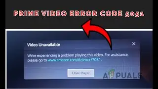 Prime Video Error Code 5051 ( 100% FIX )