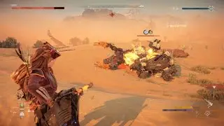 Horizon Forbidden West - Tremortusk VS Deathbringer Gun