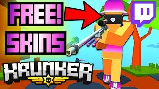 Krunker *NEW* Charity Twitch Drops *FREE ITEMS* How To Claim ITEMS!