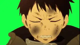Fire Force Anime Green Screen