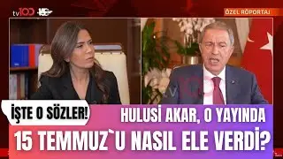 Hulusi Akar`ın 15 Temmuz`u ele veren en büyük yalanı (SES SORUNU DÜZELTİLMİŞ VERSIYON)