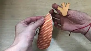 Морковка из фетра