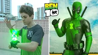 Ben 10 Transforms into Deadpool From Deadpool 3 | VFX Short Film