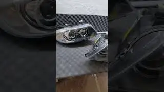 BMW E90 восстановление стекл с разбором фар, чистка и нанесение прозрачной бронепленки