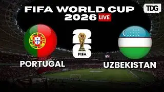 WATCH FIFA World Cup 2026 | Portugal vs Uzbekistan | Portugal chasing first World Cup victory |LIVE