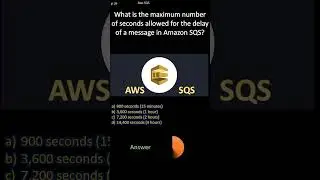 AWS SQS| Max number of seconds allowed for the delay of a message in Amazon SQS?