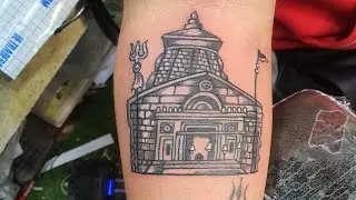Shri Kedarnath tattoo on hand in dehradun (Jas_tattoo_studio) @HansrajRaghuwanshi