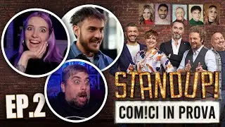 AWED FROM THE ISLAND TO THE STAGE | STAND-UP COMEDIANS IN REHEARSAL - REACTION EP.2