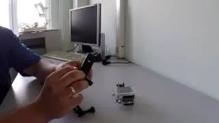 Монопод и защитная рамка для GoPro с Aliexpress