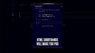 🥰🥰 Code in HTML like a Pro Developer using this shorthand #shorts #javascript #programming #coding
