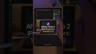 How to Select Multiple Layers in Affinity Photo 2 iPad