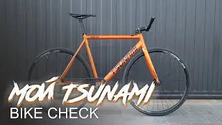 МОЙ TSUNAMI SNM100.Custom Fixie Build. BIKE CHECK FIXED GEAR