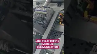 ABB RELAY REF615 MODBUS COMMUNICATION