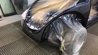 VW Speedster из шпатли финальная часть