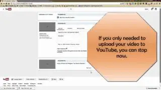 From Google Drive to Youtube and Back