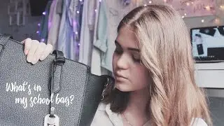 Что В Моей Школьной Сумке? WHAT`S IN MY SCHOOL BAG? 2016 - 2017