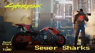 The Great Wight Dread & Void Stare - Sewer Sharks (Synthwave / Cyberpunk Montage)
