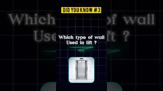 🛑 Which type of Wall use for Lift Wall | Did You Know #3 || #reels #shorts