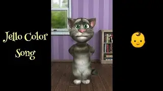 Jello Color Song | Nursery Rhymes & Kids Songs By Talking Tom