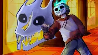 Битва с Комиком - Озвучка Undertale Санс