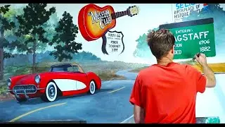 Rt 66 Mural