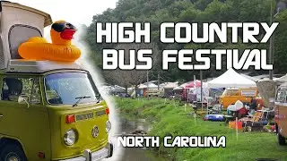 High Country Bus Festival 2023 - VW Camping on the River