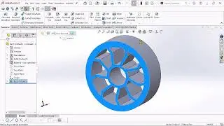 solidworks tutorial for beginners  car rim 3d model