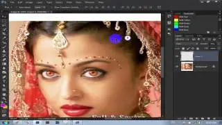 How To Change Eye Color Using Brush Tool In Photoshop CC