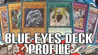 YUGIOH BLUE-EYES WHITE DRAGON DECK PROFILE 2018! - New Legendary Collection Kaiba Cards!