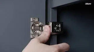 Effortless Door Removal and Attachment with Blum’s COMPACT CLIP Hinge