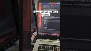 Nuovo jailbreak per l'AI di Google #intelligenzaartificiale #jailbreak