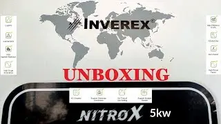First Unboxing of Latest Inverex #Nitrox 5kw Hybrid #Solar Inverter | Complete Technical Details