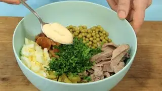 Всего 4 продукта в составе Салата! Срочно приготовьте так САЛАТ.