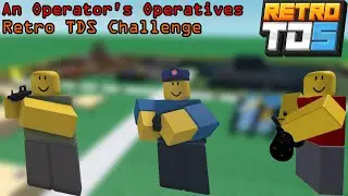 Can you beat Insane Mode with only the Towers spawned by the Operator? | Retro TDS