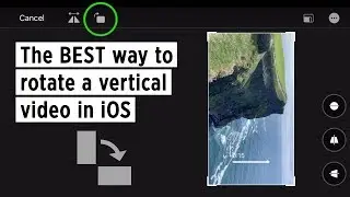 The BEST way to rotate a vertical video in iOS without re-encoding!